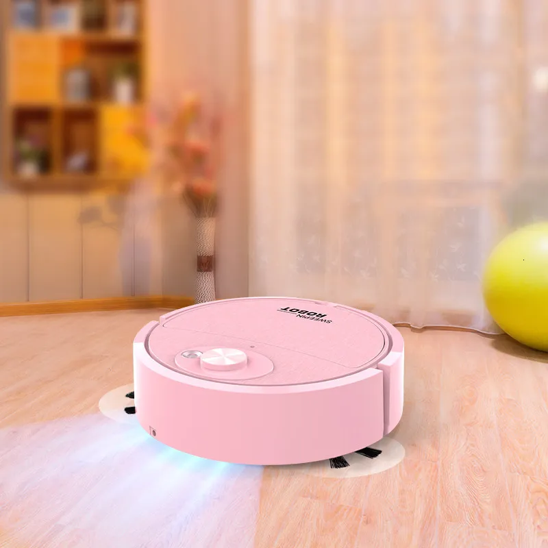 Hand Push Sweepers Cleaner Smart Robot Vacuum Cleaning Floor Sweeper Home Household Mop Broom Sweeping Automatic Machine Dust Carpet Brush ctguh 230421