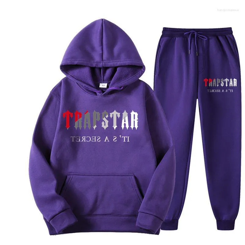 Trapstar-chándal de 2 piezas para hombre y mujer, Conjunto de