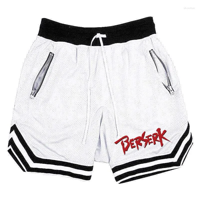 Herenshorts Anime Berserk Zomer Strand Five Pants Modieus Informeel Dagelijks Gym Hardlopen Training Sneldrogend Basketbal Fitness