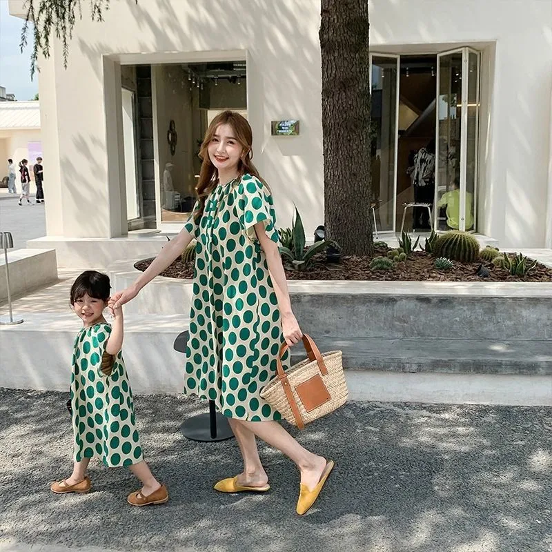 Trajes A Juego Para La Familia Vestido Igual Para Madre E Hija Mama Y Yo Vestidos De Princesa A Juego Para Mujer Ropa De Nina Coreana De Verano 230421 De 21 09 DHgate