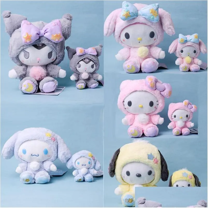 2 Portachiavi Peluche Criceto Carini - Grigio E Rosa Chiaro, Ciondoli Per Borse E Accessori - 3
