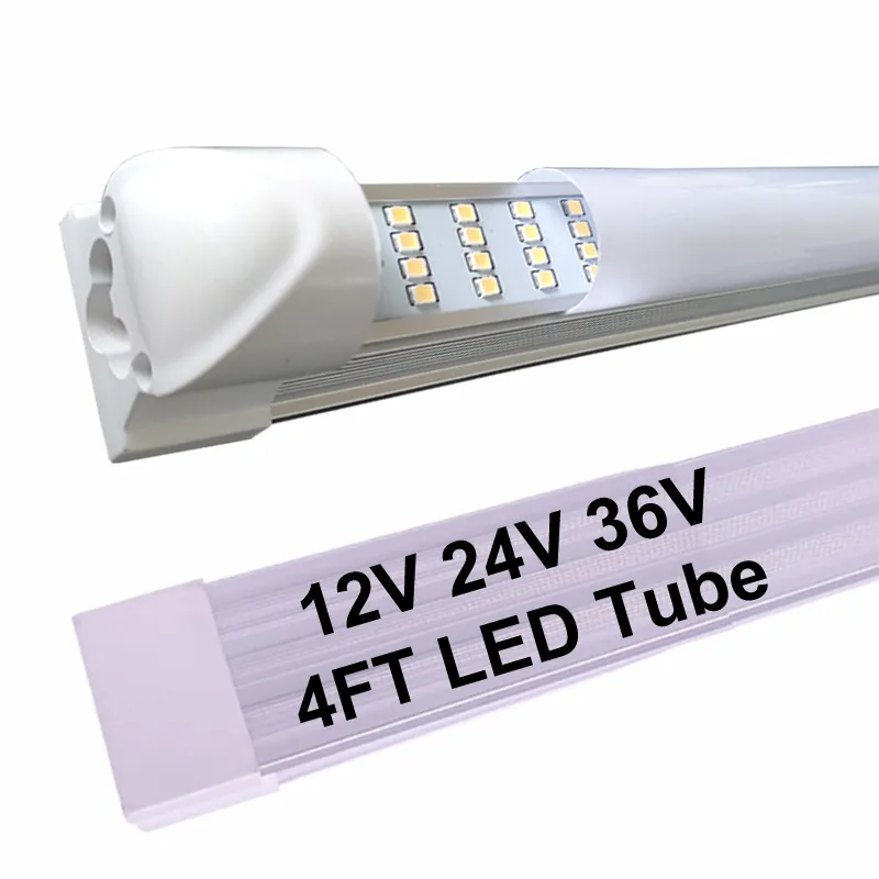 TUBES LED 12V 24V 36V 4ft Barre de lumière intérieure 4ft 120cm 48 pouces 36W 7200lm DC 12vol LEMILS LED pour la remorque de cargais