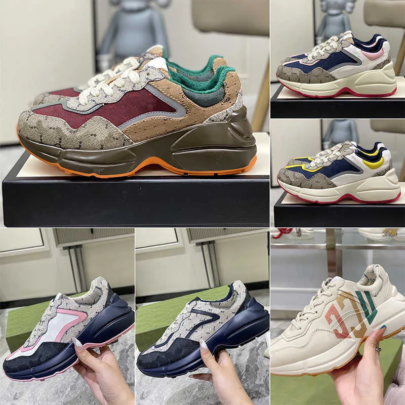 Designer skor casual läder höjda sportkvinnor sneakers topp sneaker beige chaussures pläd mönster plattform klassisk mocka