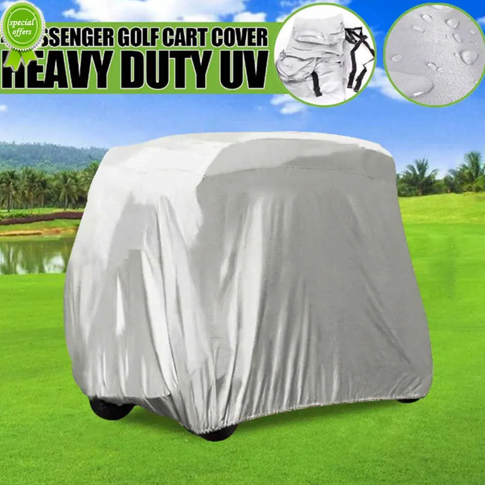 Nouvelle couverture de chariot de Golf universelle robuste, couverture de chariot de Golf, imperméable, protection solaire, couverture de toit de Club, accessoires universels de Golf