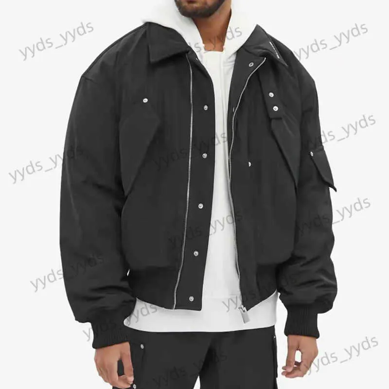 メンズジャケット21FW-Alyx-1017 Jacke Men's Women 1 1高品質のジッパーコットンジャケットAlyxジャケットT230421