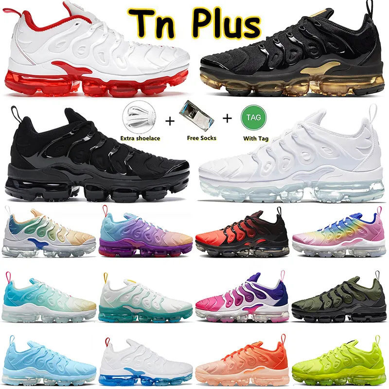 nike vapor max tn plus vapormax tns Diseñadora TN plus running shoes TNS zapatillas de entrenamiento para mujeres masculinas DHgate número 36 - 47 【code ：L】