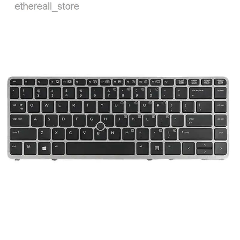 Tastaturen Ersatz-Laptop-US-Tastatur mit Hintergrundbeleuchtung und Zeiger für HP 840 G1 845 G1 850 G1 840 G2 845 G2 850 G2 Q231121