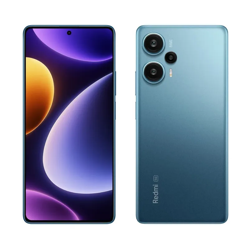 Original Xiaomi Redmi Note 12 Turbo 5G Telefone Móvel Inteligente 8GB RAM 256GB ROM Snapdragon 7 Plus Android 6.67" 120Hz OLED Tela Cheia 64.0MP NFC Face ID Impressão Digital Celular