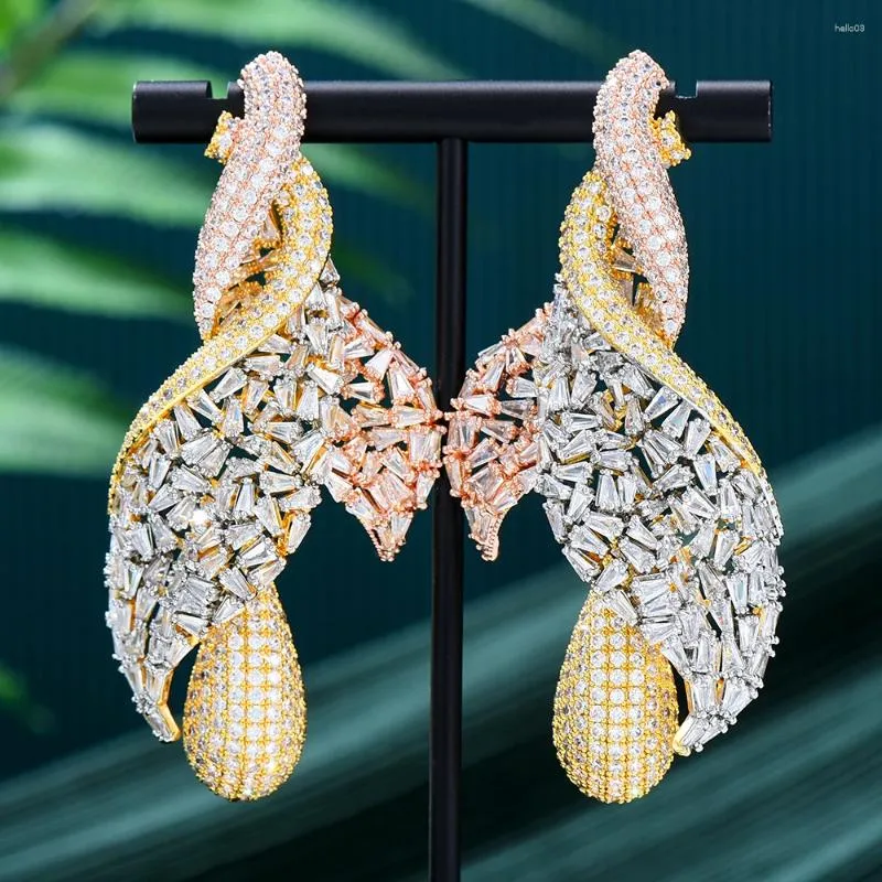 Baumelnde Ohrringe GODKI Hohe Qualität Big Bold Afrikanische Für Frauen Hochzeit Party Dubai Braut Schmuck Boucle D'oreille Femme Geschenk