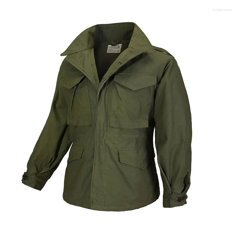 Giacche da caccia M43 Trench Coat Seconda Guerra Mondiale da uomo Outdoor di media lunghezza Campo militare Fan tattico Primavera e autunno