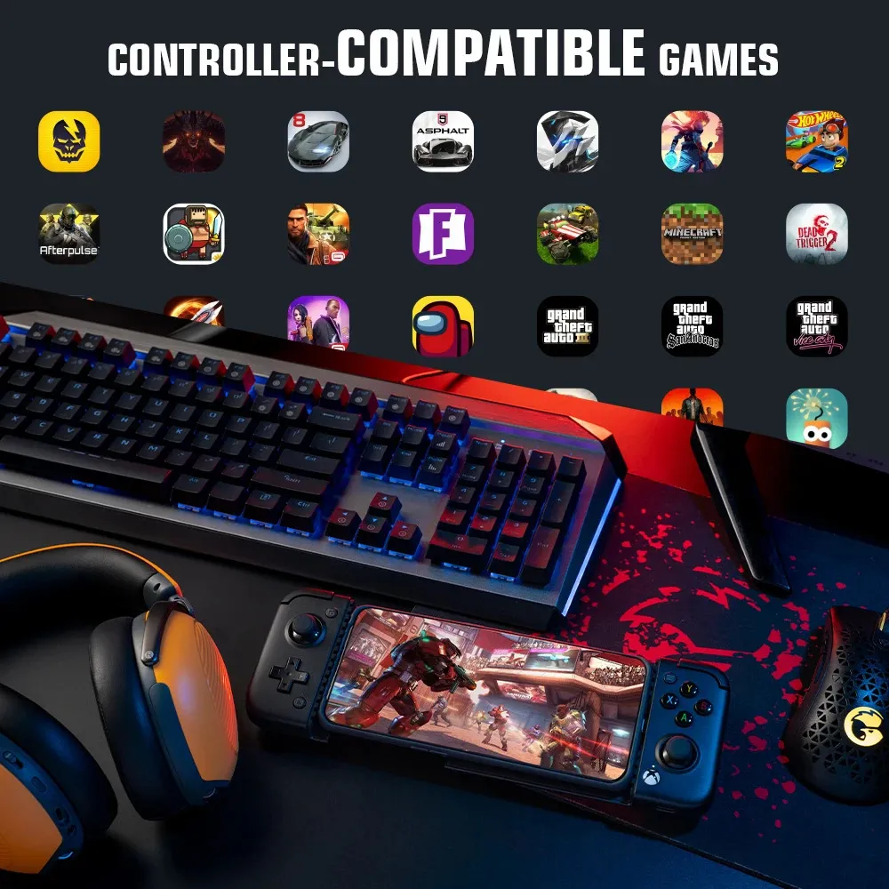 MANETTE TYPE-C X2 POUR SMARTPHONE ANDROID - GAMESIR