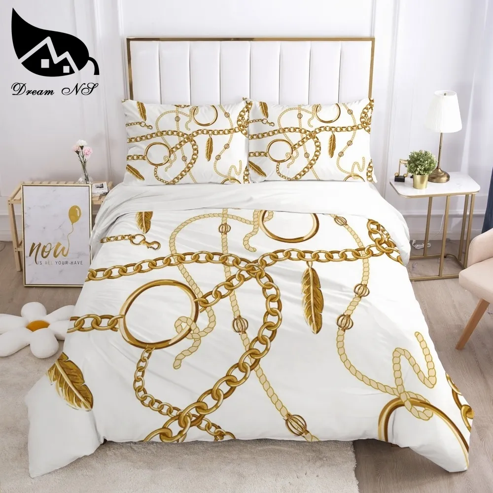 Juegos de cama Dream NS Arte europeo Barroco roupa de cama Textiles para el hogar Juego King Queen Ropa de cama Funda nórdica 230422