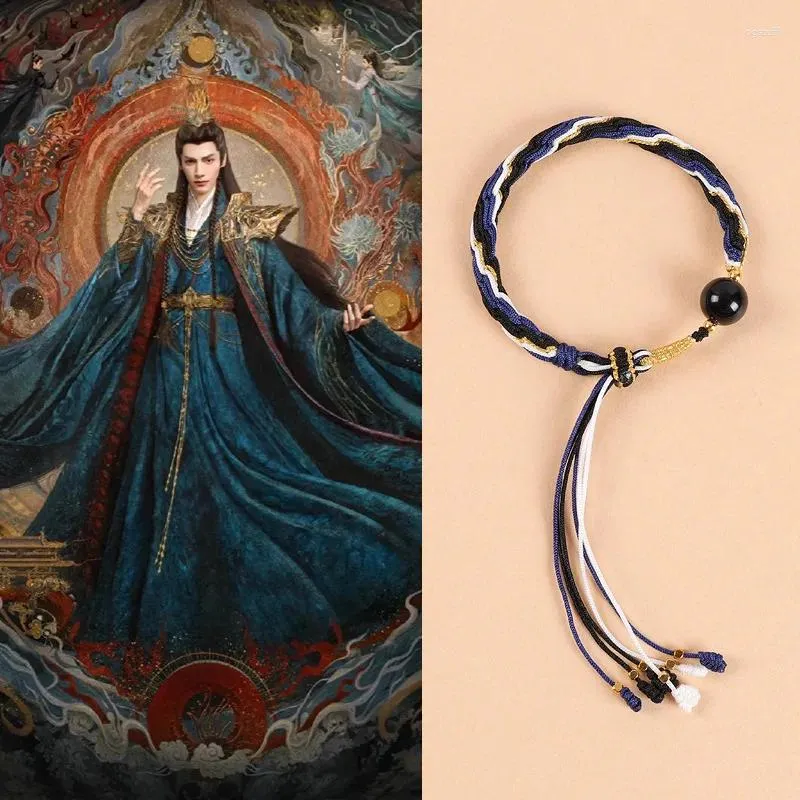 Bracelets porte-bonheur tricotés à la main jusqu'au bout de la lune, Cosplay Original Percy Jackson, accessoires pour hommes, choses esthétiques pour femmes