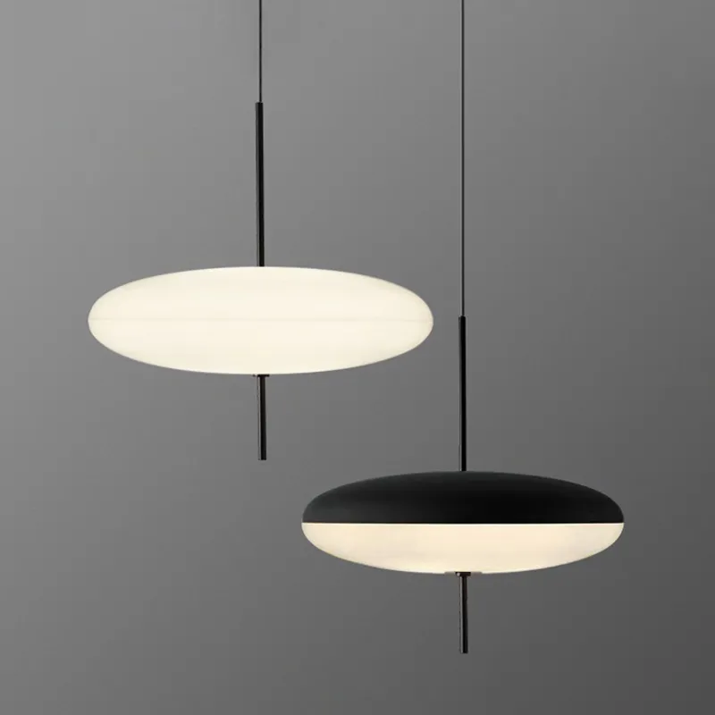 Скандинавские дизайнерские светодиодные подвесные светильники для спальни, гостиной, кухни, подвесной светильник НЛО, подвесной промышленный домашний светильник для дома