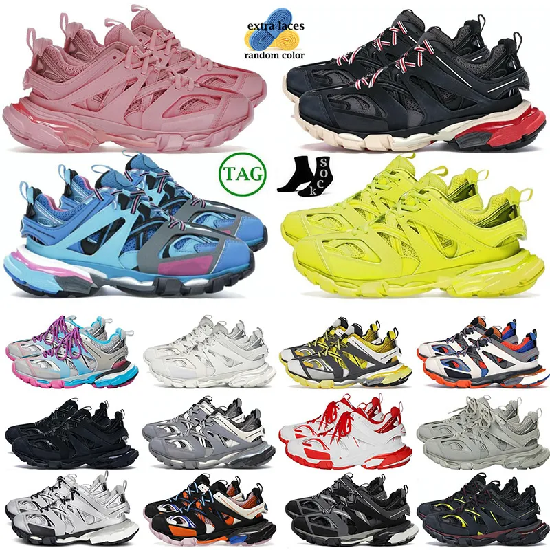 scarpe da ginnastica 2024 scarpe firmate da uomo donna casual Track 3 3.0 Triple Bianco Nero Retros blencaigas Tess.S. Gomma Nylon Scarpe da ginnastica da runner stampate