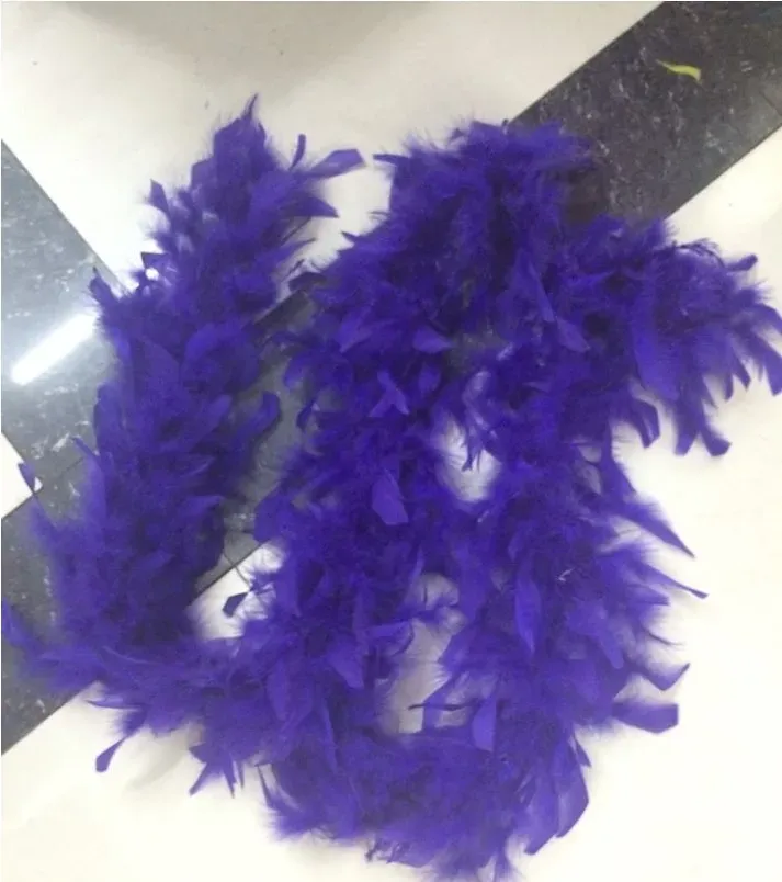 Pink Chandelle Feather Boa 200cm/pcs Wrap Burlesque Can Can Saloon Sexy Costume Accessory Turkey Marabou Feather Boa Many Colors Available