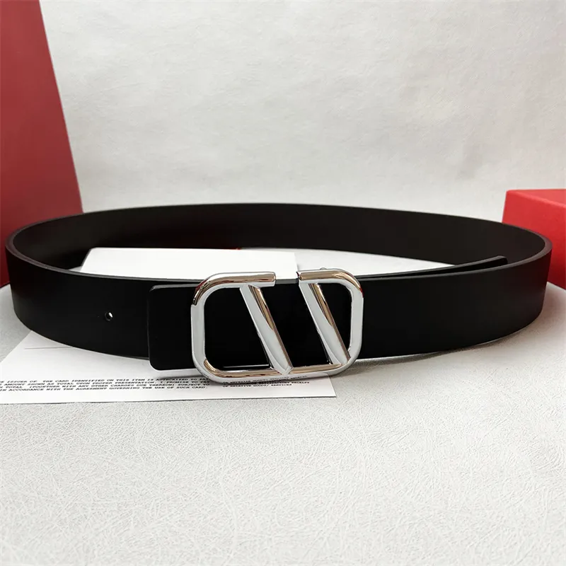 Black Double Buckle Waist Belt