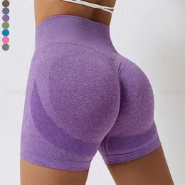 Lu Yoga Workout Seamless Running Gym Fitness Shorts 3 Inch Women Scrunch Butt Biker Shorts For Women Gym High Waist Lu Lememm Wokrout