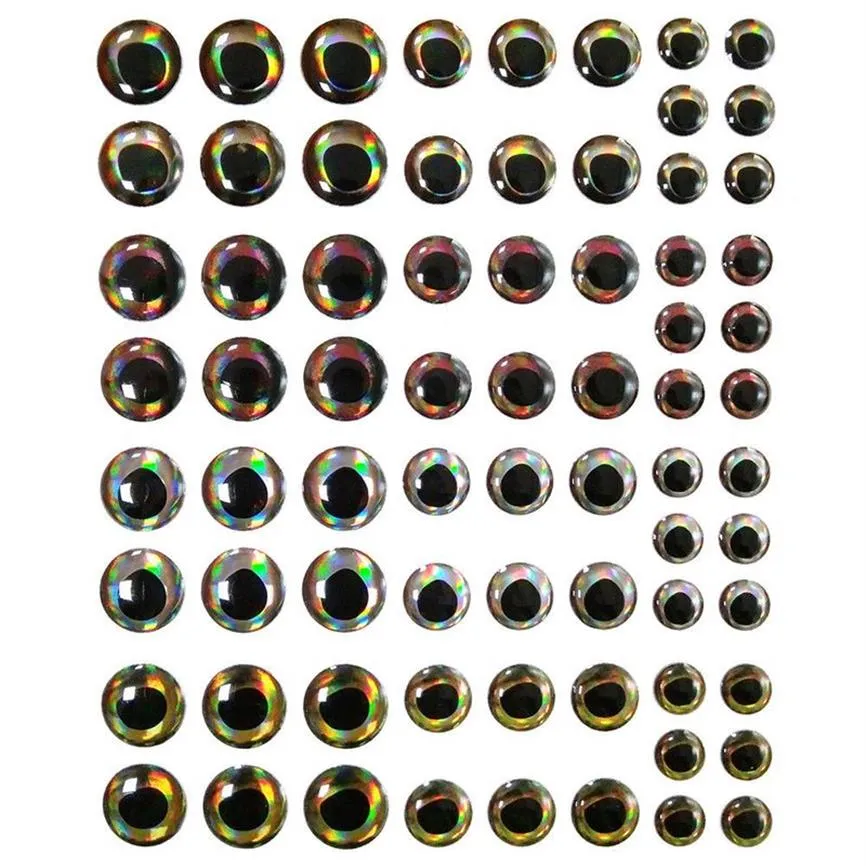 Fish Eyes for Unpainted Crankbaits Lure Bodies Blank Minnow Hard Baits Special 4D Fishing Lure Tackle Craft274F