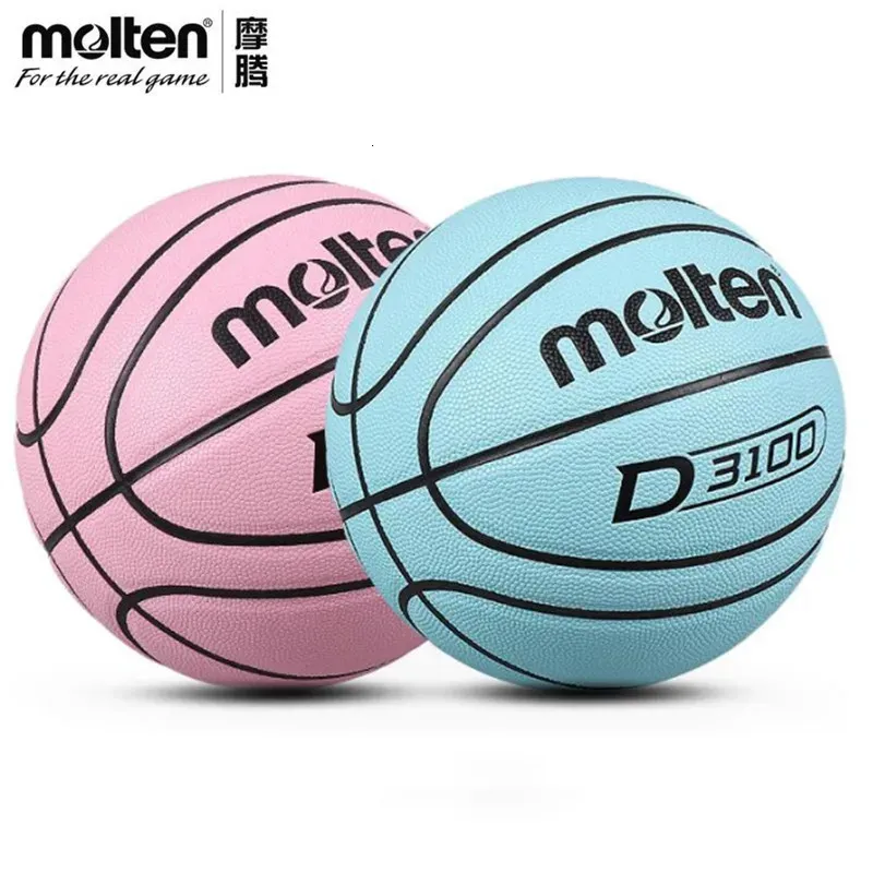 Bälle US Original Molten BD3100 Basketball Standardgröße 5 6 7 PU-Ball für Studenten Erwachsene und Jugendliche Wettkampftraining im Freien 231122