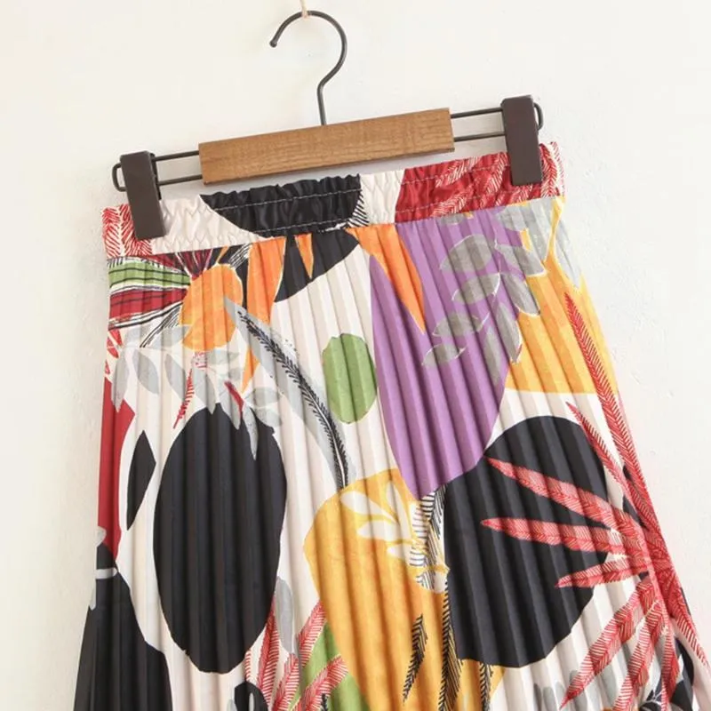 Kinikiss women's floral printed black sale long