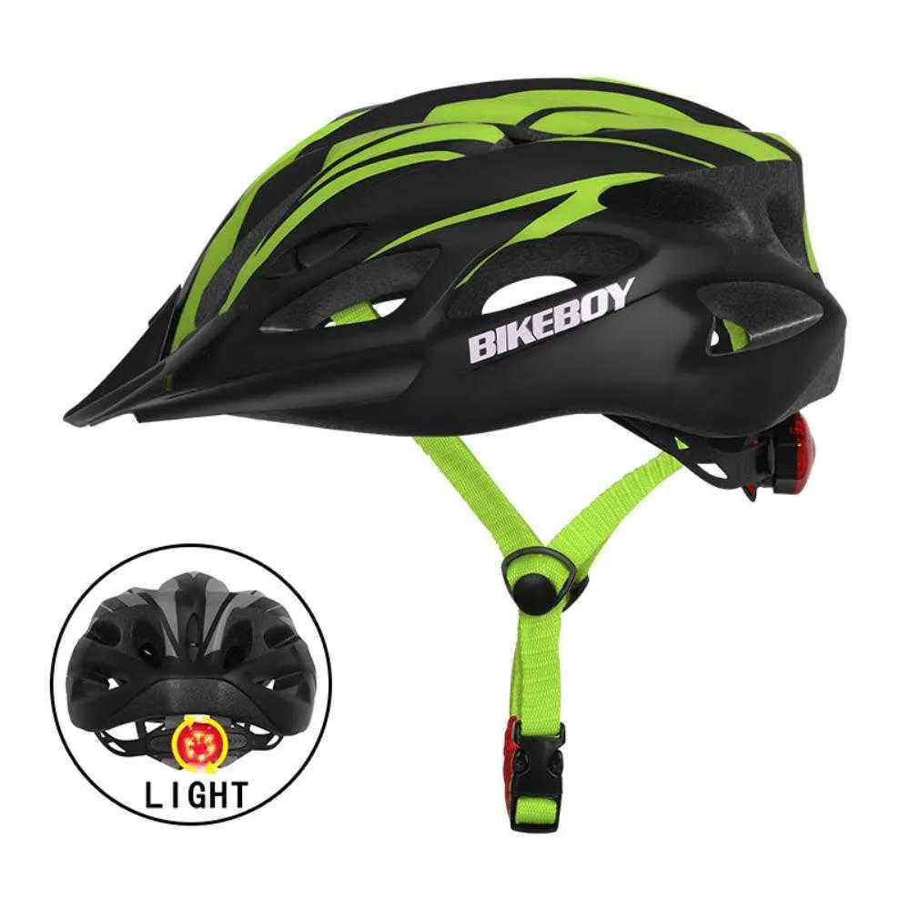 Hełmy rowerowe 2022 Nowe hełmy rowerowe Droga Integrallymolded Mtb Men Kobiet Ultralight Rower Helmet z lekkim sprzętem rowerowym rowerowym J230422