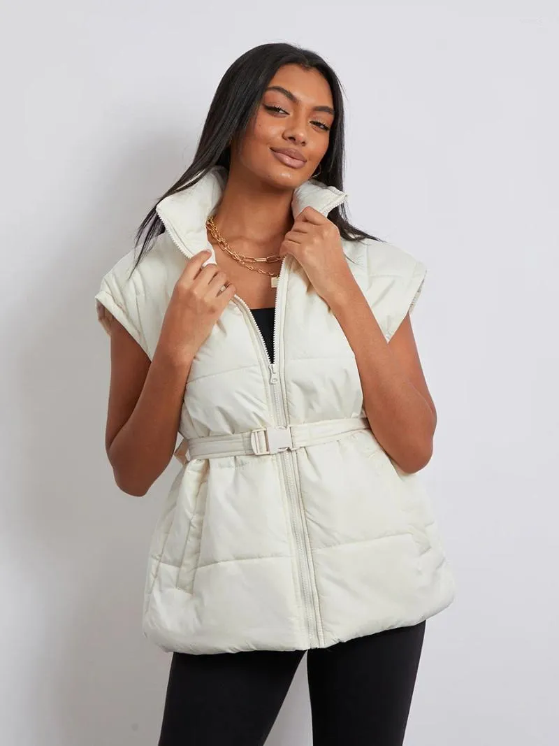 Longline puffer vest womens new arrivals
