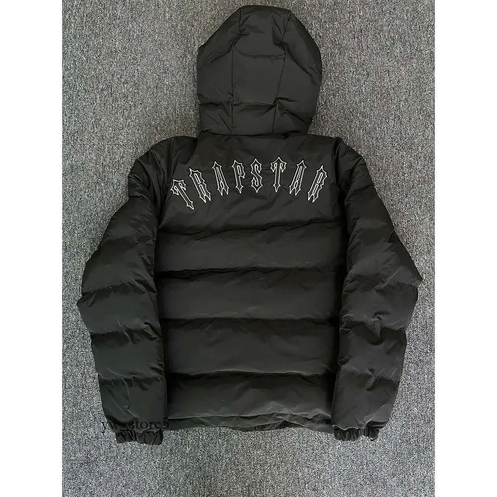 Trapstar Jacket Fashion Men Black Trapstar Down Jacket Irongate