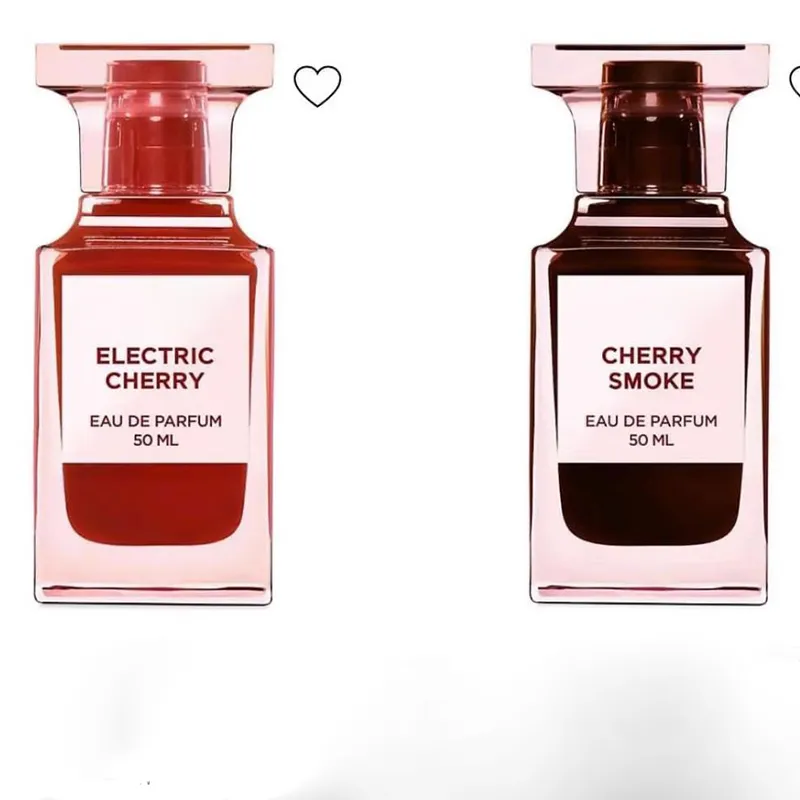 Neutral Parfym klassisk spray EDP Electric Cherry Smoke 50ml Långvarig fruktig blomdoft Snabb porto