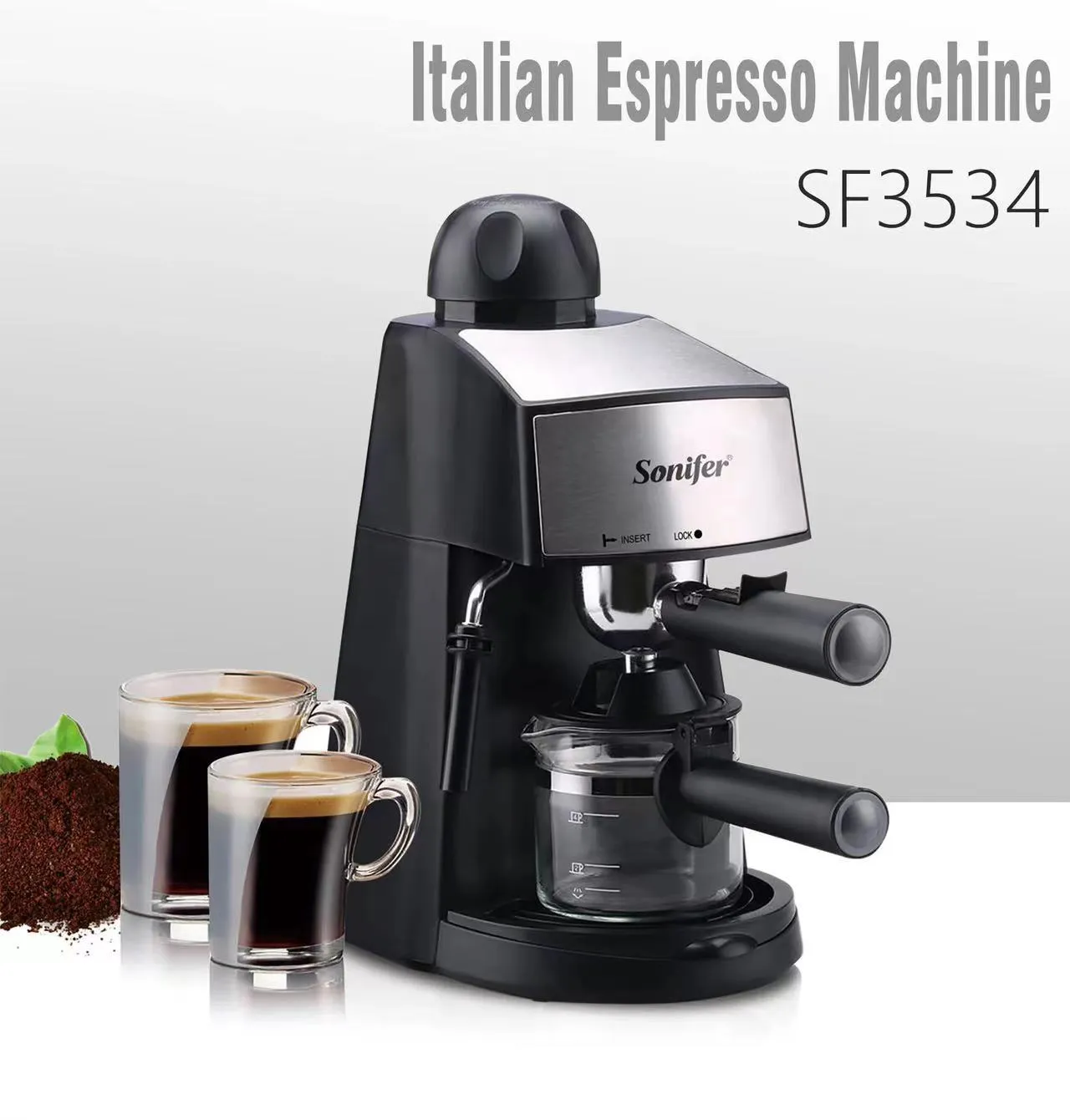 2023 Coffee Maker Grinds All In One Coffee Blender Beans Brew Coffee