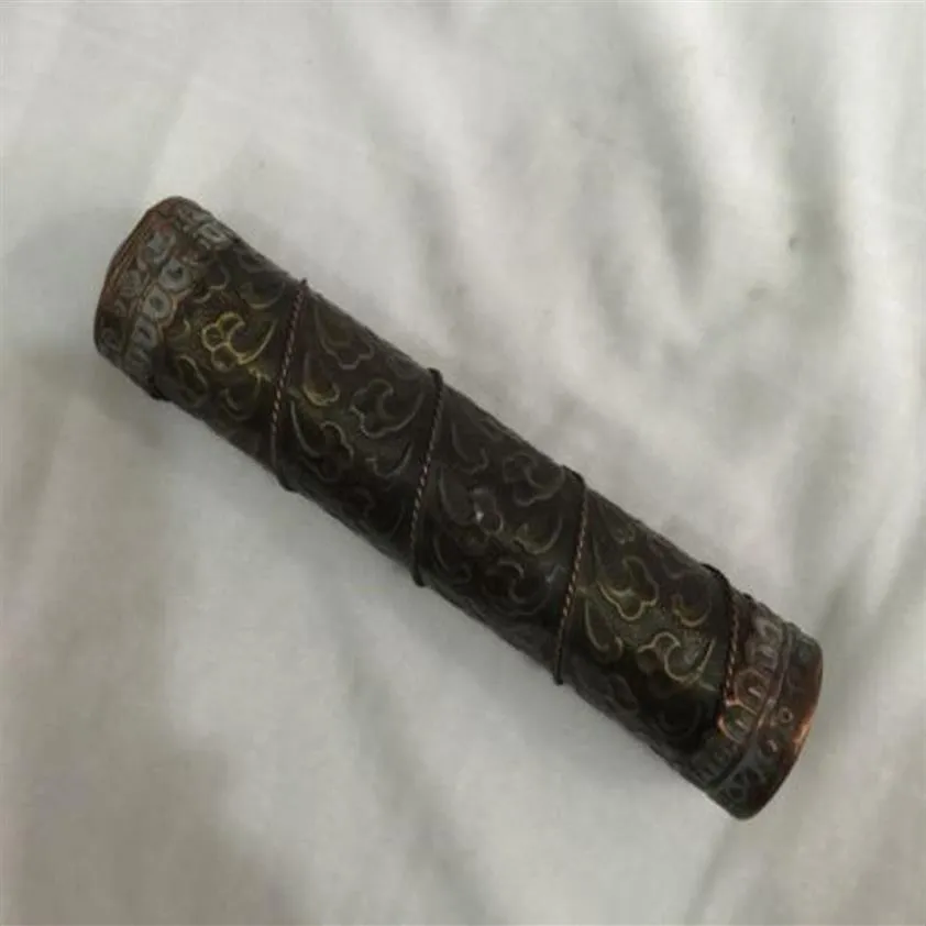 Rare tube en verre classique chinois ancien, kaléidoscope227U