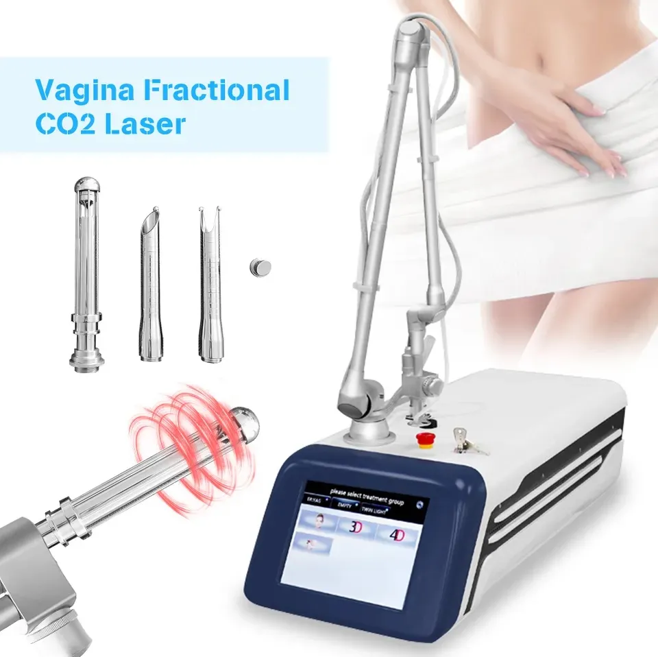 Corée 10600nm Laser Co2 fractionné cicatrice d'acné RF excité Laser Co2 fractionné peau serrant la Machine de beauté