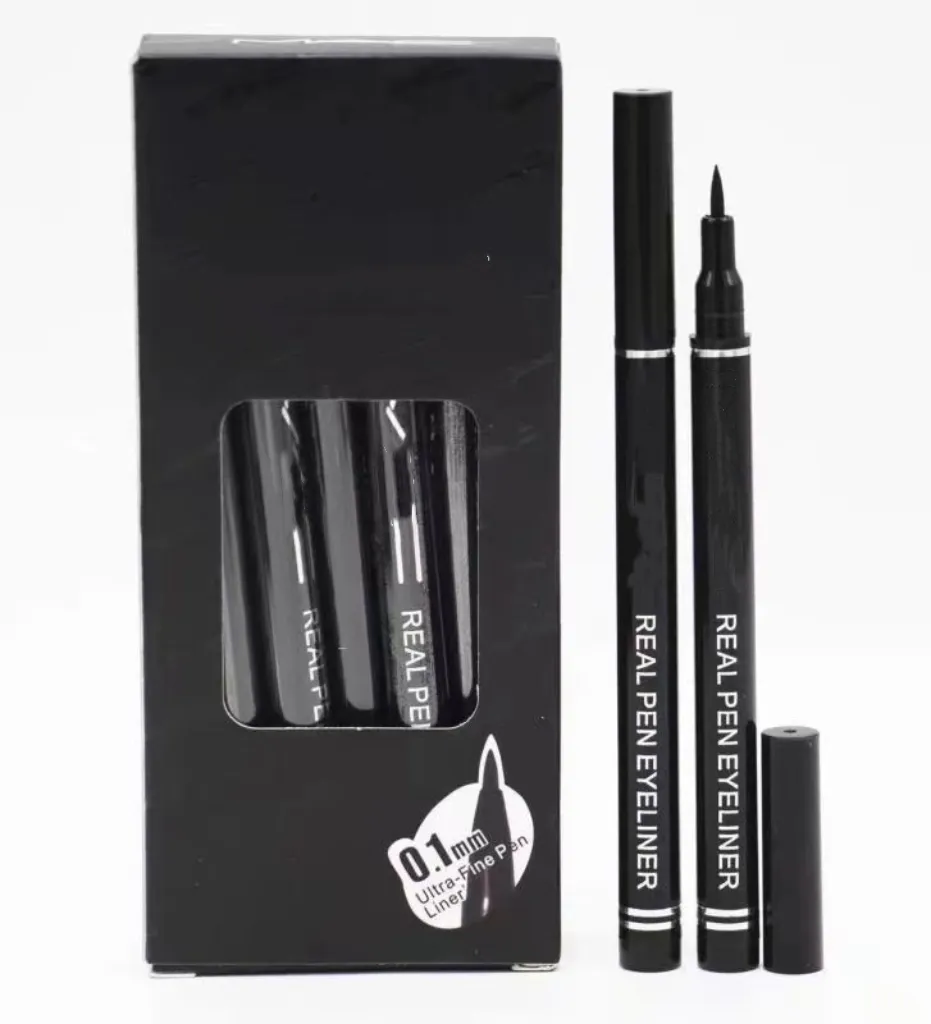 Marque maquillage Eyeliner imperméable à séchage rapide durable sans étourdissement eye-liner vente directe crayon d'usine