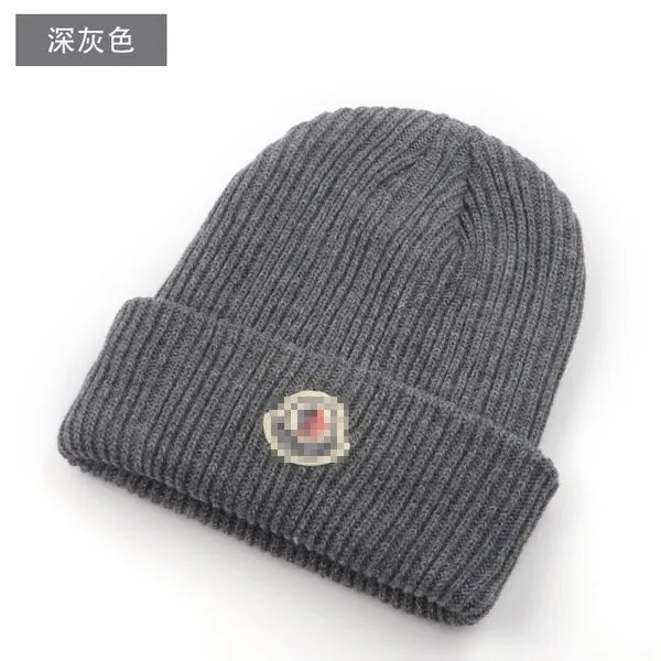 Designer Beanhat Fashion Letter Men's and Women's Casual Hat Fall/Winter Quality Wool Sticked Hat Cashmere Hat 19 Färger Christmas Valentine Gift