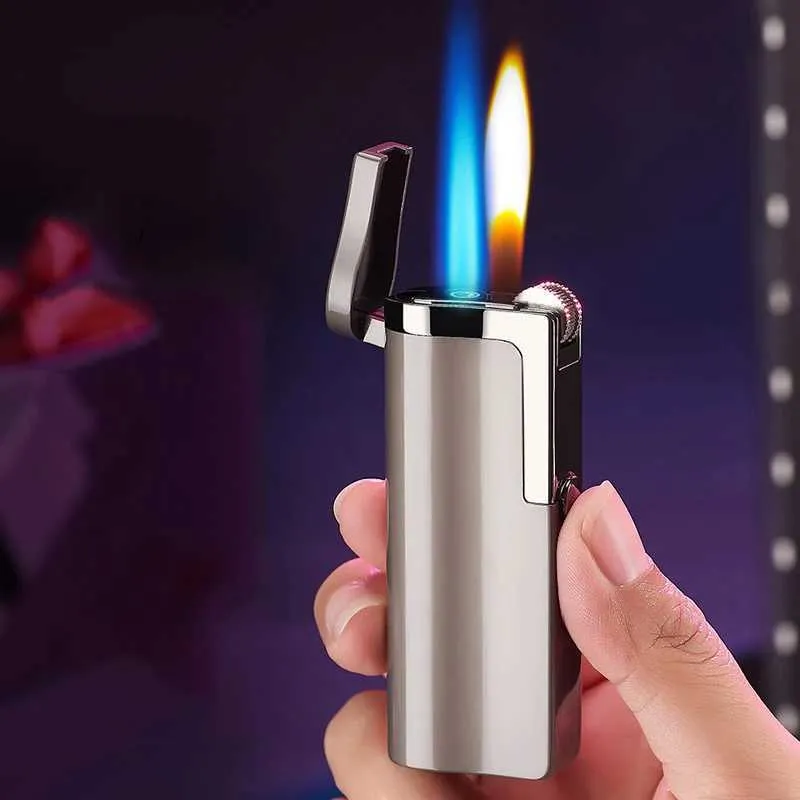 flame lighter for cigarette Lighters Magic Flame Two Jet Torch Lighter Fixed No... From Belylin, $14.29