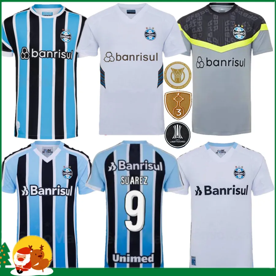 23 24 Gremio Paulista Soccer Jerseys 2022 2023 Suarez Gilchmei Johnath Miller Luan Marlone Men Football Shirt