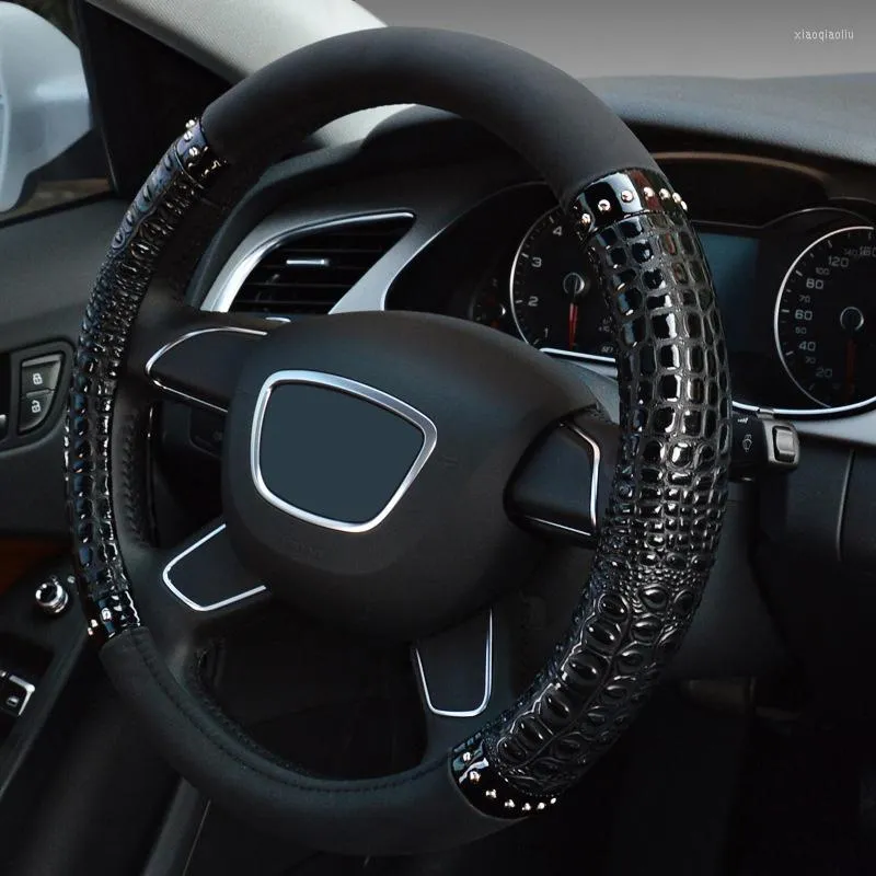 Рулевое колесо покрывает автомобильное покрытие для Infiniti QX80 M37 QX70 FX35 EX JX QX50 Q70 QX60 Q50 ESQ QX30 Q30 Q60