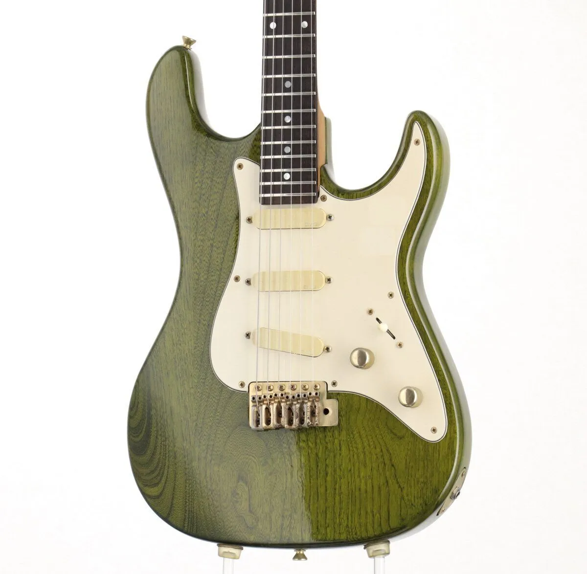 Vall ey Arts California Pro Transparent Green Guitare électrique