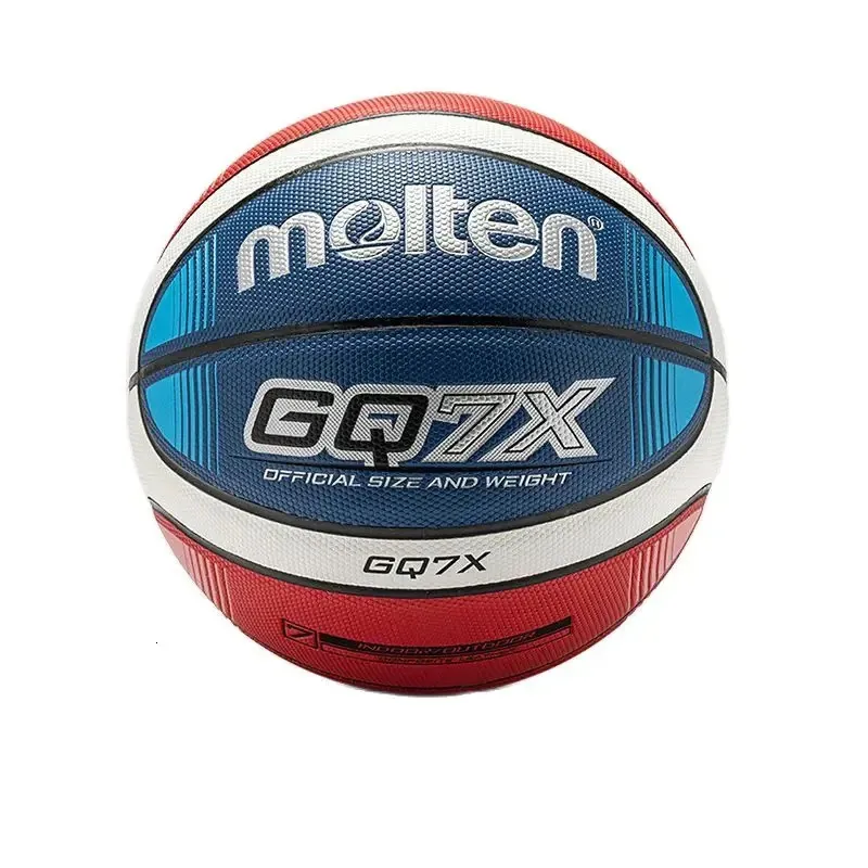 Bollar Basketball Officiell storlek 7 6 5 PU Material Inomhus utomhus Street Match Training Game Män kvinnor Basketbol Topu 231122