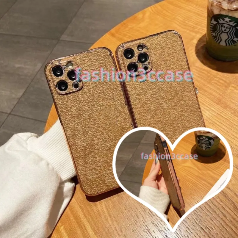 top designer phone cases for iPhone 14 13 12 Pro max 11 14 15 7 8 plus xr x xs xsmax luxury leather all-inclusive classic letter shell