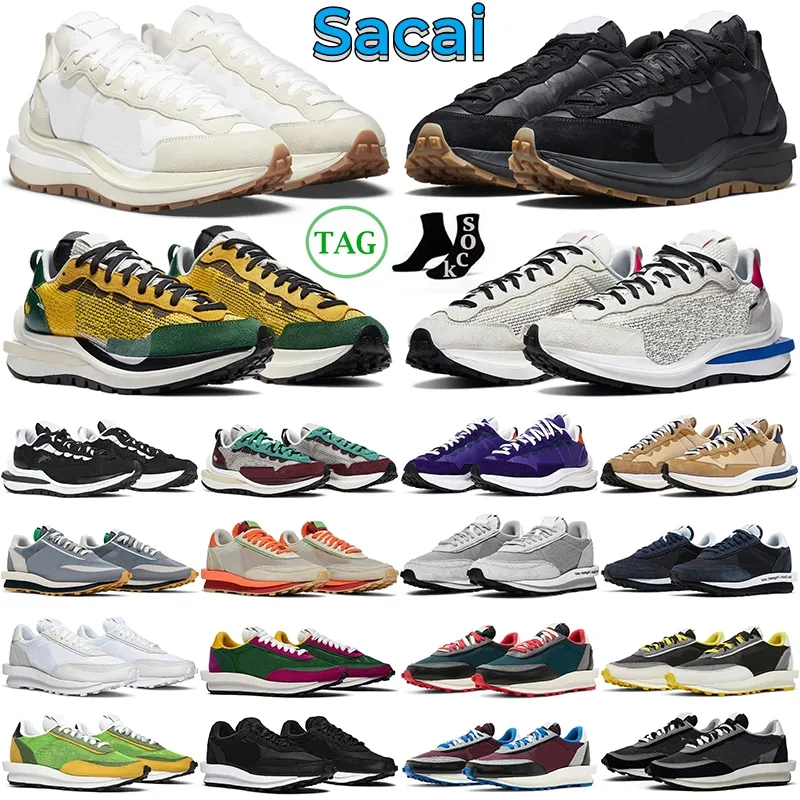 2024 vaporwaffle ld wafel heren dames casual schoenen Zwart Wit Nylon Sail Gum Sesam Blue Void Tour Yellow Pine Green Gusto heren trainers outdoor sport sneakers