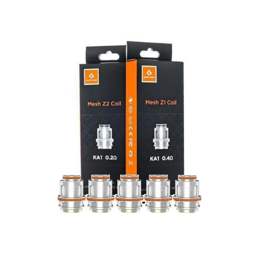 Bobines GeekVape série Z compatibles avec le réservoir GeekVape Zeus Sub Ohm/Kit Aegis Legend avec réservoir Zeus