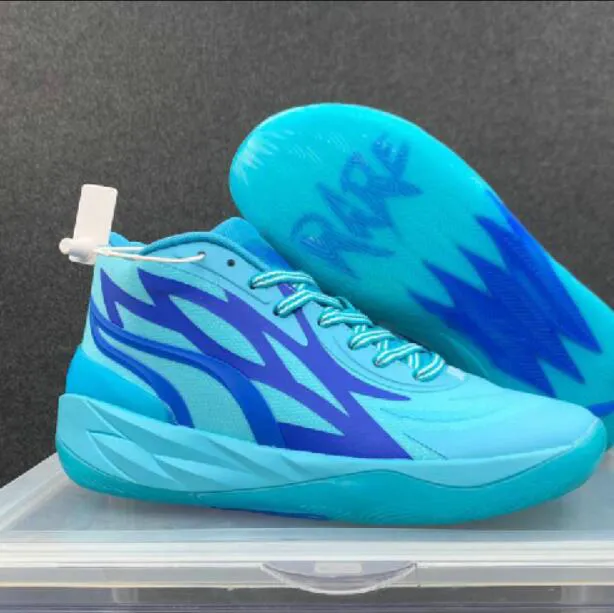 Kids LaMelo Ball MB01 MB02 Rick Morty Shoes Mens Grade School Basketball Shoes For Sale Sport