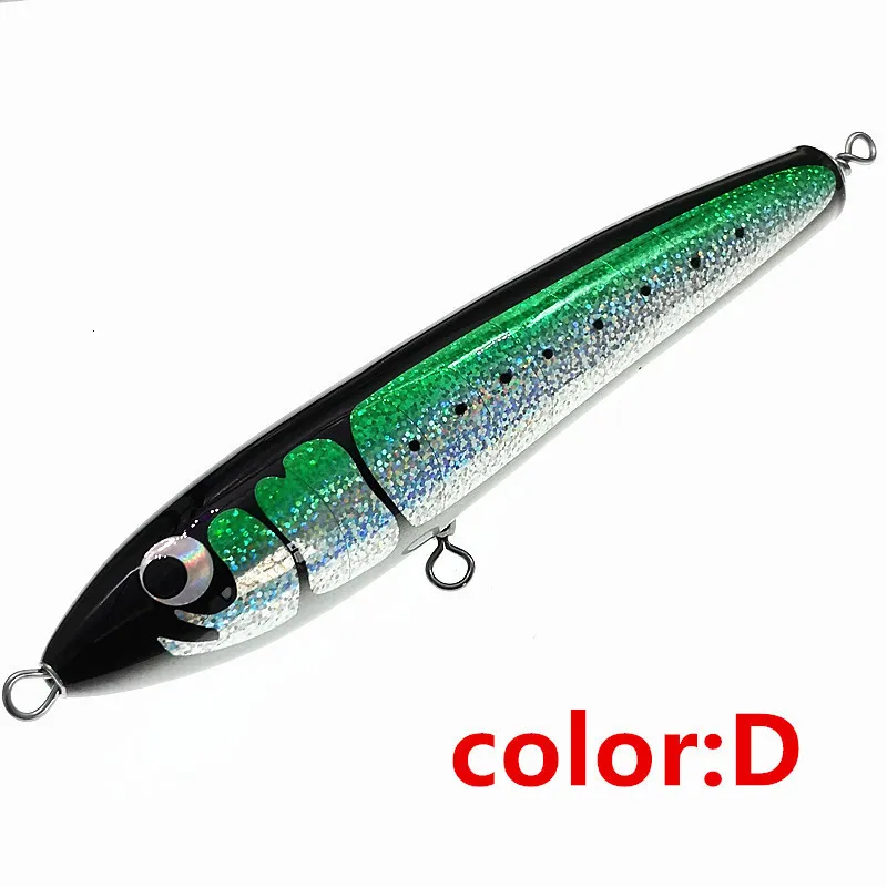 SWOLFY Topwater Wooden Lure Deep Sea Pencil 3d Printed Fishing Lures With  GT Surface Trolling Available In 20cm, 22cm And 24cm Ideal For Open Ocean  Angling From Hui09, $14.66