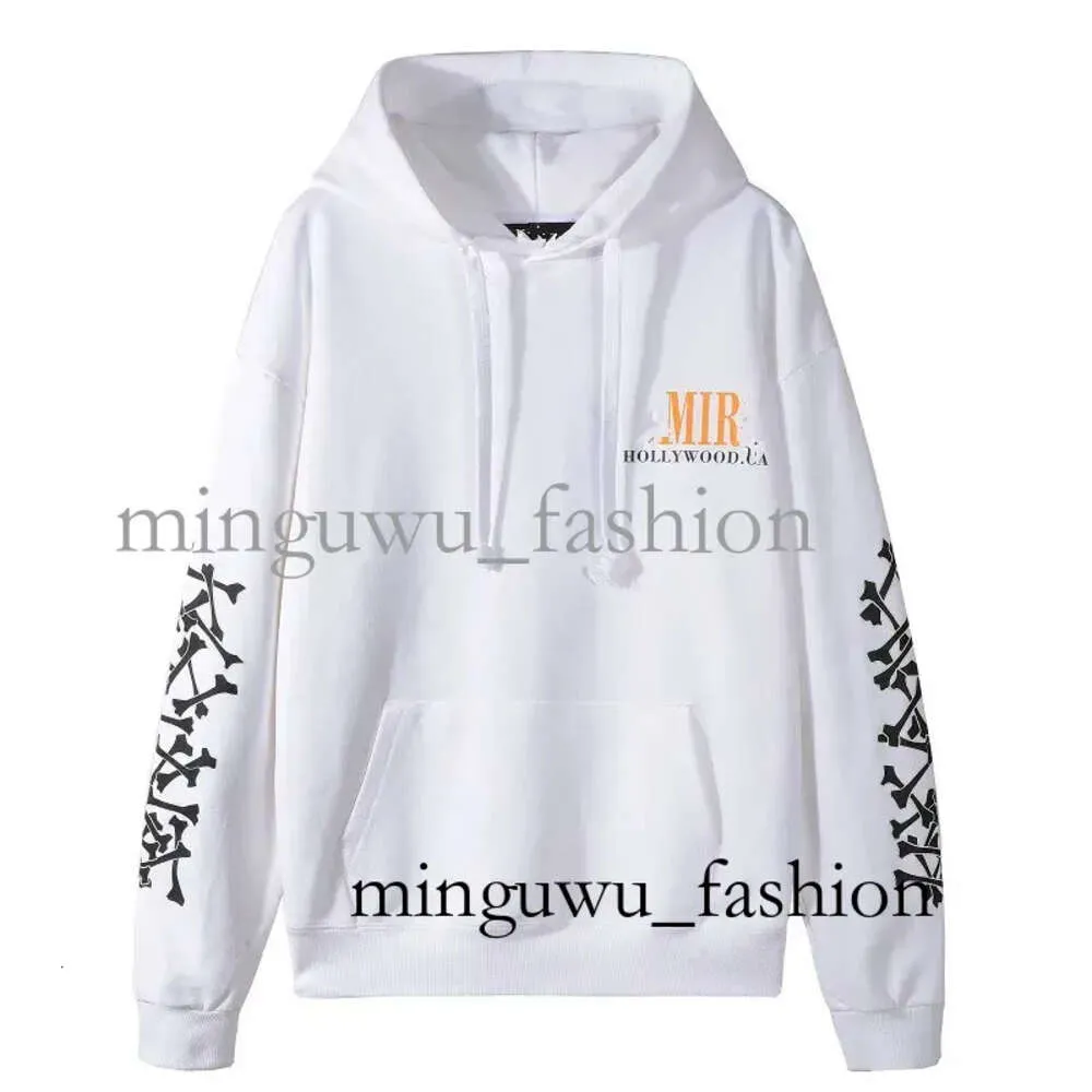 Projektant odzież męskie bluzy Amires Am Hoodies Amas Floral Mały świeży wzór Sweter z kapturem Terry For Men Men Fashion 71 757