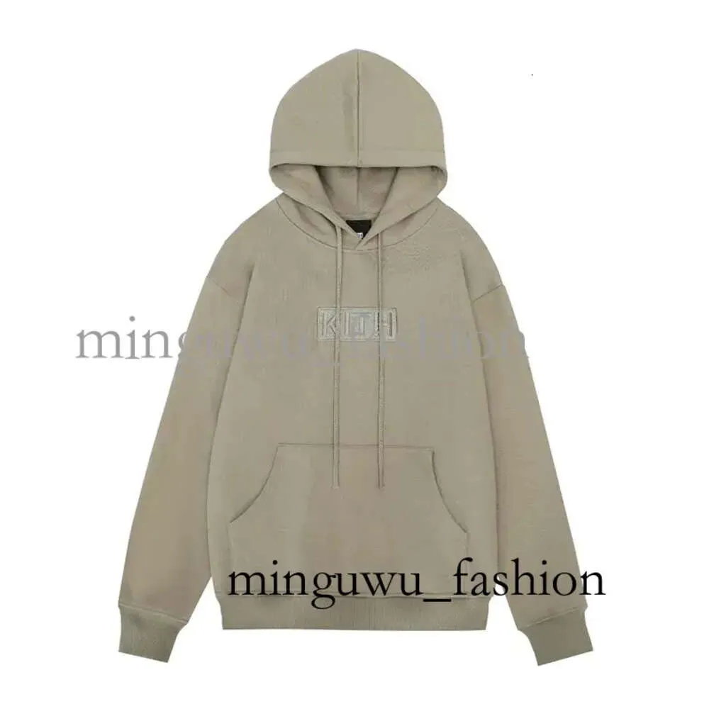 Kith Hoodie Mens Designer Luxury Hoody Men for Men Sweatshirts Womens Pullover Cotton Letter Leng Sleeve Fashion Hooded 1 SGZW 212 457
