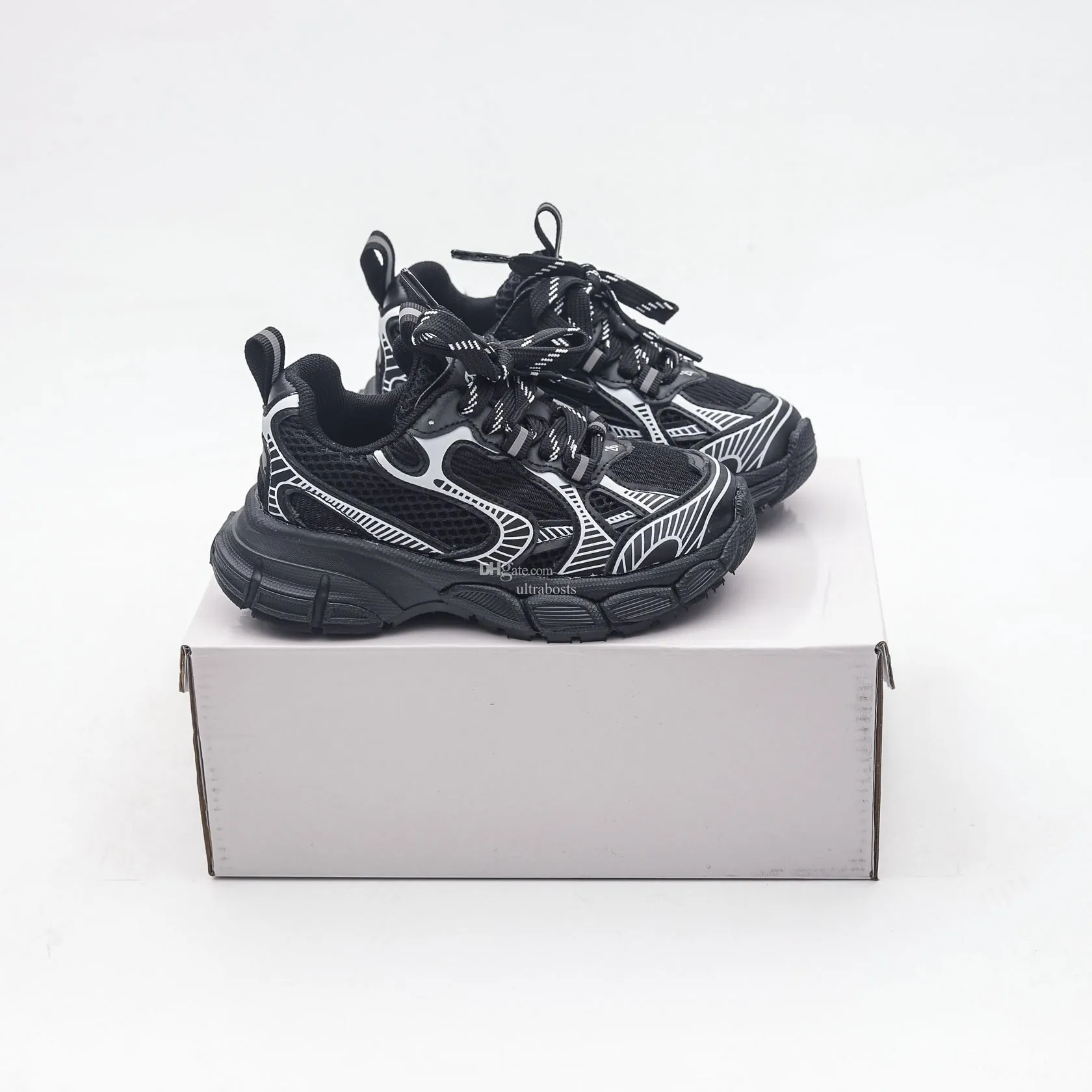 3XL Kids' Mesh Sport Sneaker Trendy Children's Casual Running Shoes