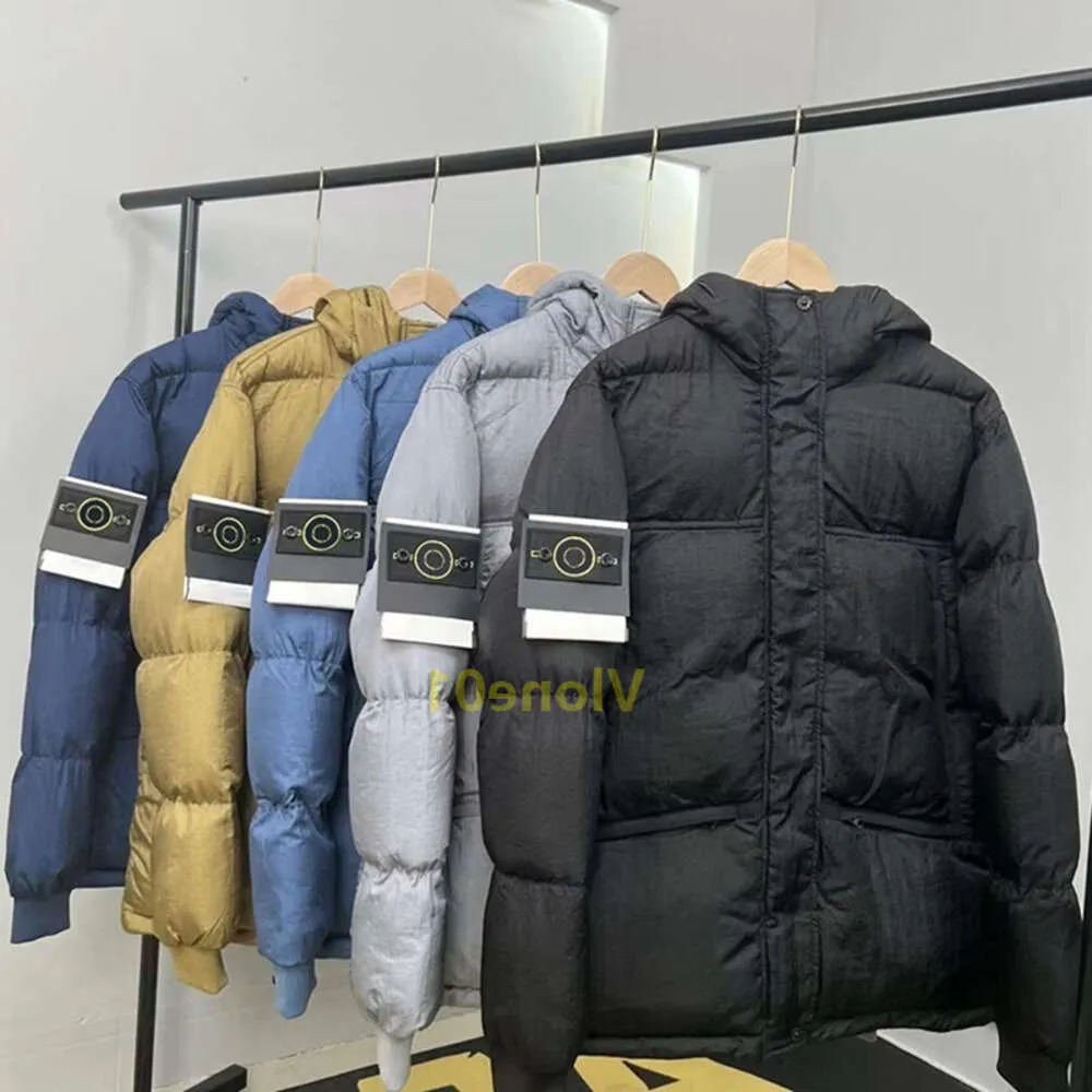 Neue Top -Qualität -Pufferjacke mit Kapuzenparkas Männer Frauen Windbreaker Winter Dicke Jacken Herrendesigner asiatische Größe JackeStop