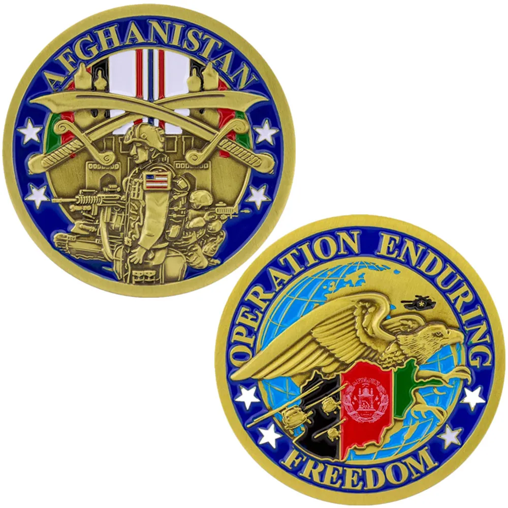 Operatie Enduring Freedom Afghanistan Challenge Coin