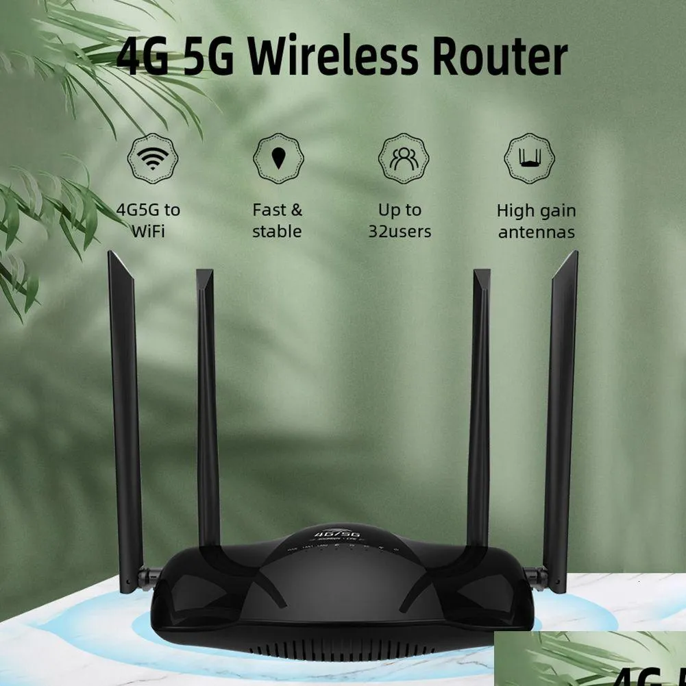 Routeur Wifi 4G, Routeur 4G Seule Une Carte SIM Prend En Charge 32